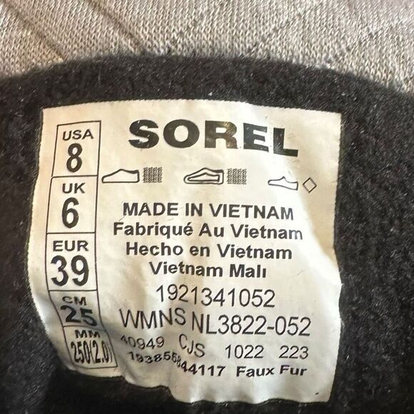 Sorel Whitney II Insulated Short Waterproof Winter Snow Boots Lace Up Women’s 8 - Picture 15 of 16